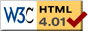 HTML 4.01 validado